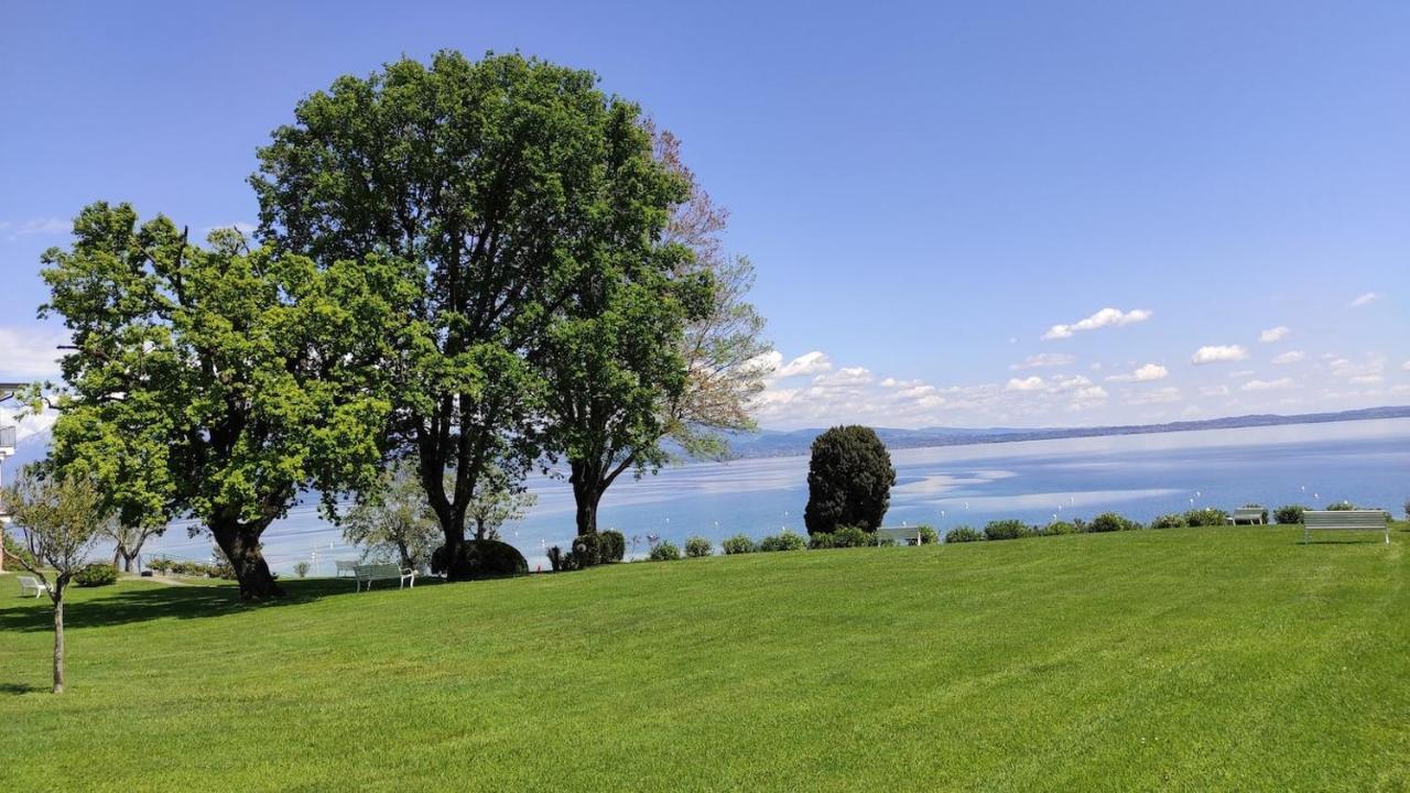 Front Lake Amazing View مانربا ديل جاردا المظهر الخارجي الصورة